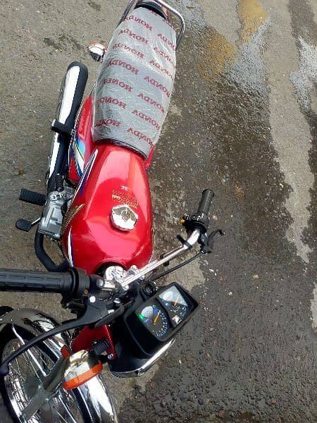 Honda 125 sall 2022 model 0 meter condition maon 9