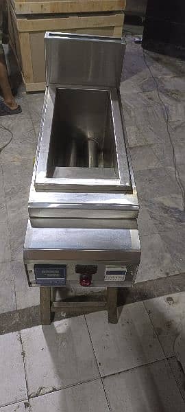 8 litter gas fryer automatic we have pizza oven fast food machinery 1