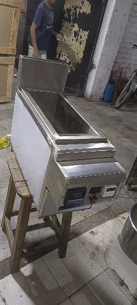 8 litter gas fryer automatic we have pizza oven fast food machinery 3