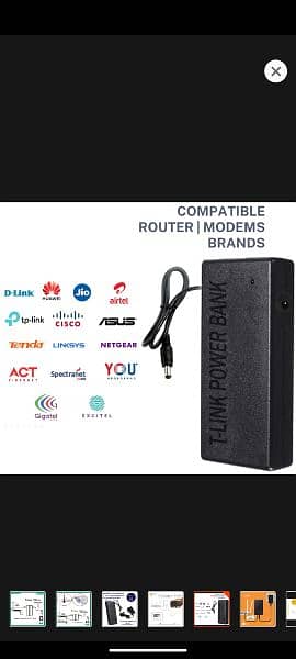 mini UPS For wifi router Branded 5