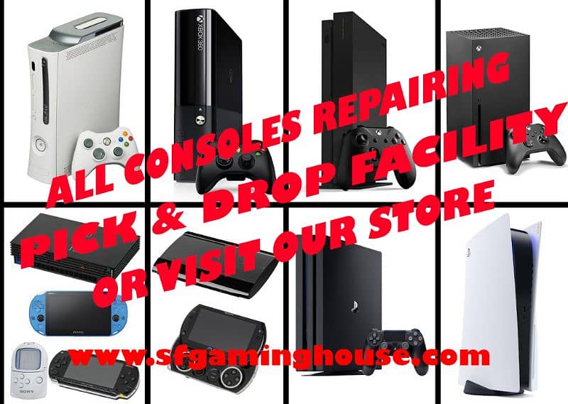 Xbox 360 Xbox one Ps2 Ps3 Ps4 all problems solutions here 0