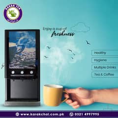 Coffee And Tea Machines 2,3,4,5 Option Flavours Machine