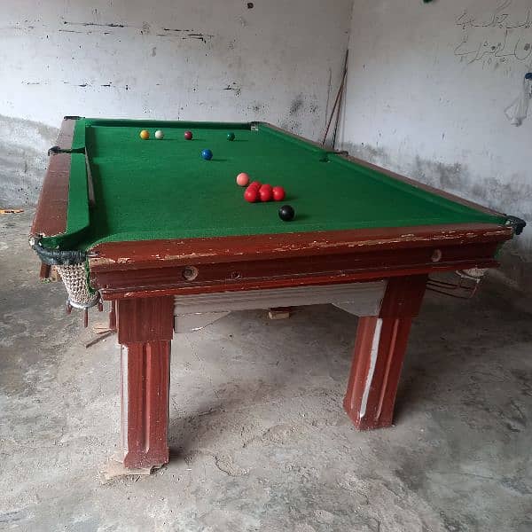 Snoker 8 by 4 For sale billiard 1