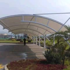 Car Parking Structure | Porch Shades | Swimming Pool | Tensile Shades