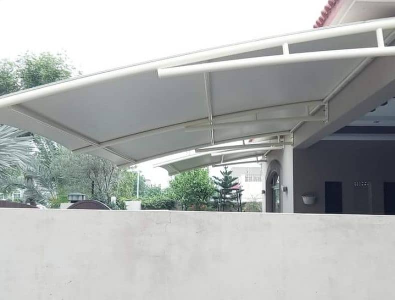 Car Parking Structure | Porch Shades | Swimming Pool | Tensile Shades 5