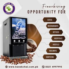 Coffee And Tea Machines 2,3,4,5 Option Flavours Machine