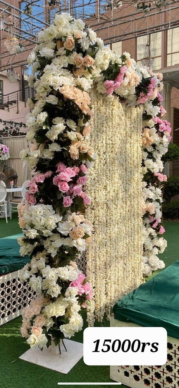 flower fresh artificial shop decoration event services wedding khi 14