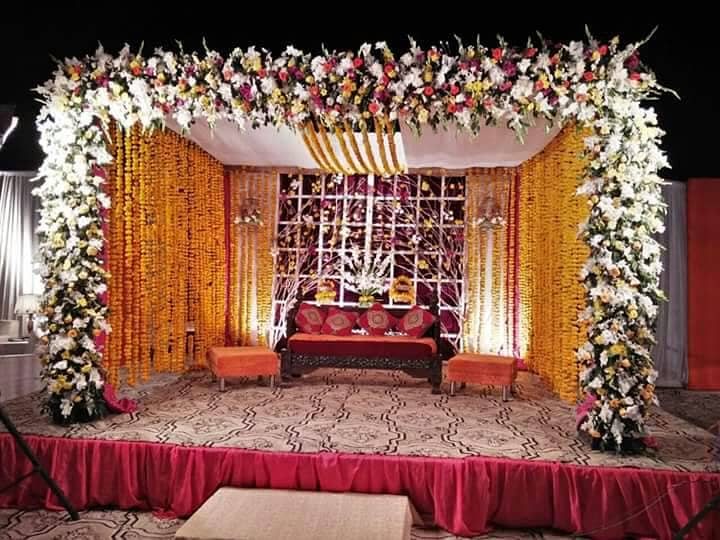 flower fresh artificial shop decoration event services wedding khi 16