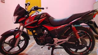 Honda CB-150 Black-Red in Good Condition. Engine is not Open