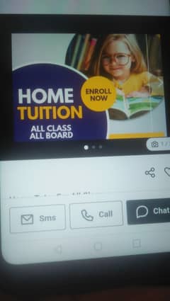 Home Tutor for all classes