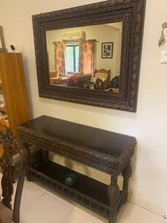 BIG SIZE Chiniot Console with mirror