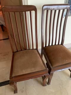 Dining Chairs , very good condition , home used