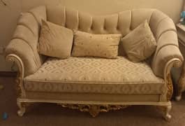 2 seater sofa with three cushions for sale