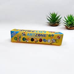 Artzone pack of 7 poster colors school pack 15 ml