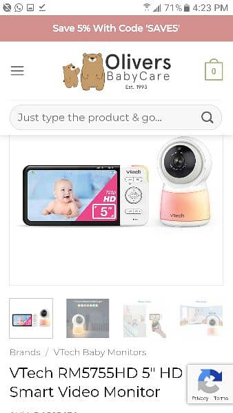 vtech baby smart camera 6