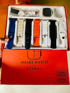 brand new S100 ultra 2 7 in 1 straps premium quality watch.