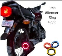 CG 125 silencer ring light