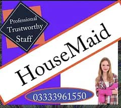 House Maid Babysitter Patient Care Nanny Nursing Staff Driver Chef