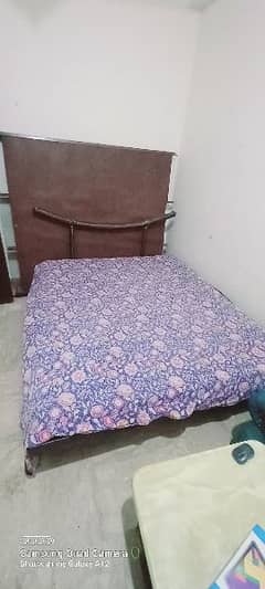 iron bed