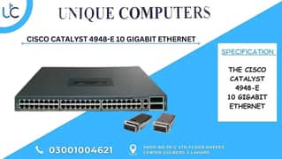 CISCO CATALYST 4948-E 10 GIGABIT ETHERNET