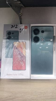 Redmi note 13pro 12/512gb official warranty 4days used