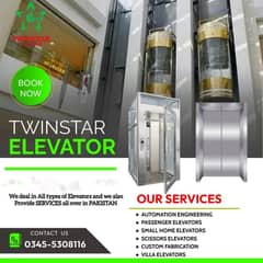 Passenger lift / Capsule Lift / Hospital lift / Cargo Lift / Elevator