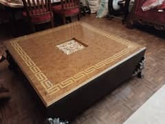 Big Center table mdf paint deco