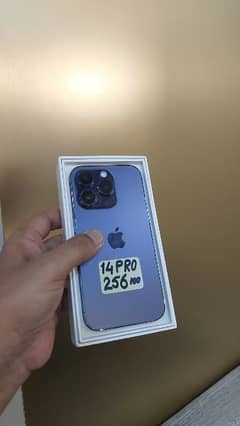 IPhone 14 Pro 256GB Deep Purple With Box