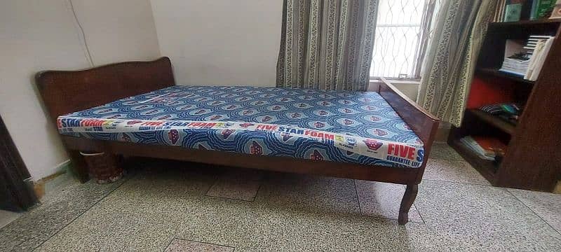 single bed with mattress 2