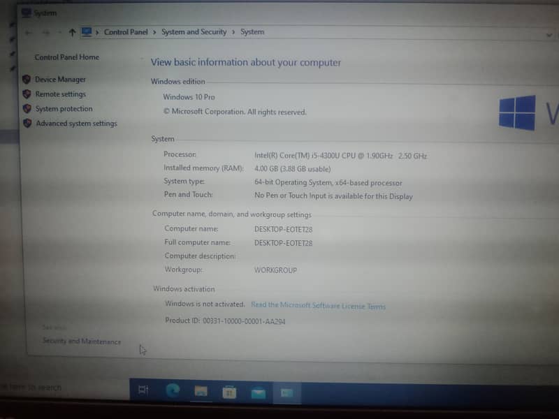 Lenovo Thinkpad x240 i5 4th Gen 4GB Ram 320GB Hard - Urgent Sale 3