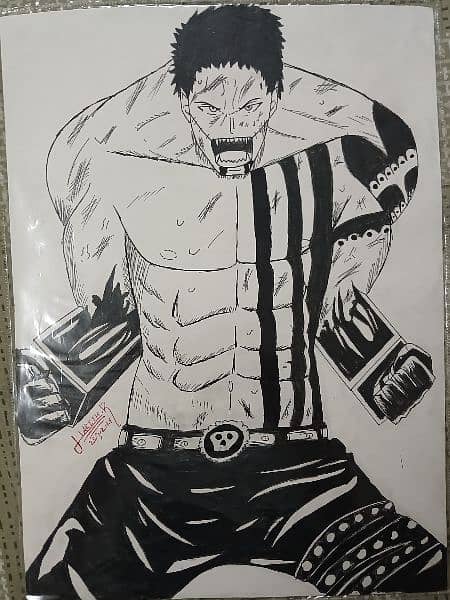 handmade Katakuri drawing from one piece 0