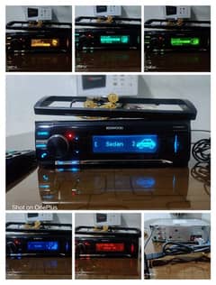 Original Kenwood U585BT Pro Setup Single Din High End Player