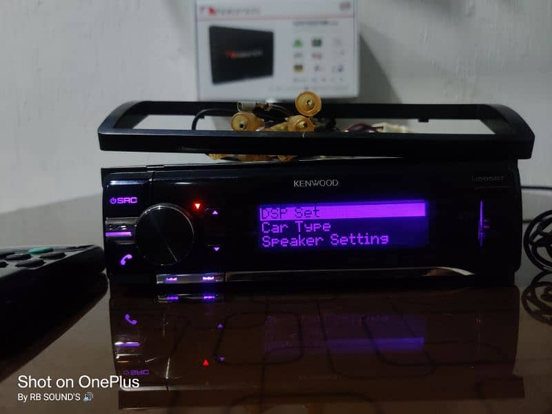 Original Kenwood U585BT Pro Setup Single Din High End Player 3