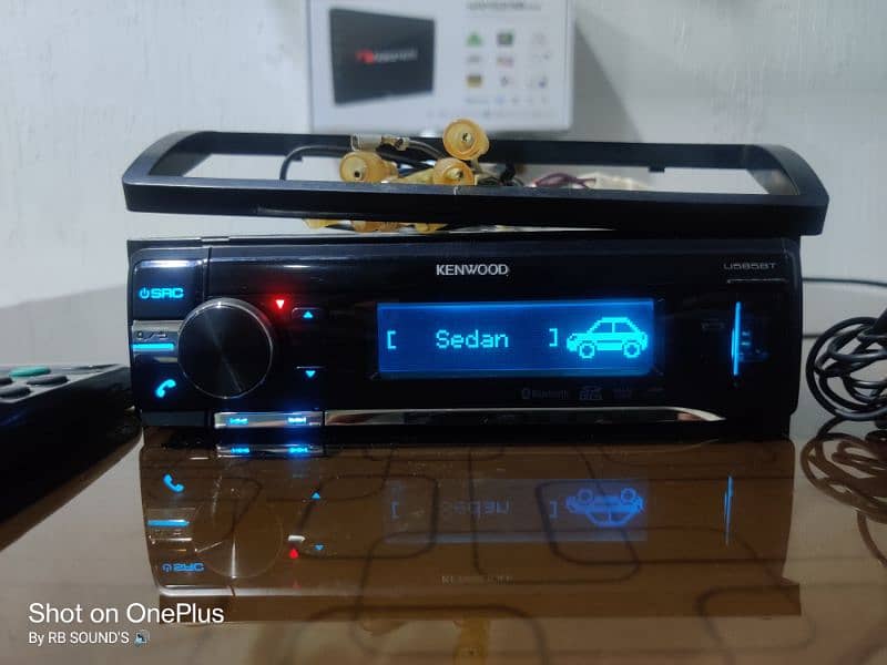 Original Kenwood U585BT Pro Setup Single Din High End Player 4