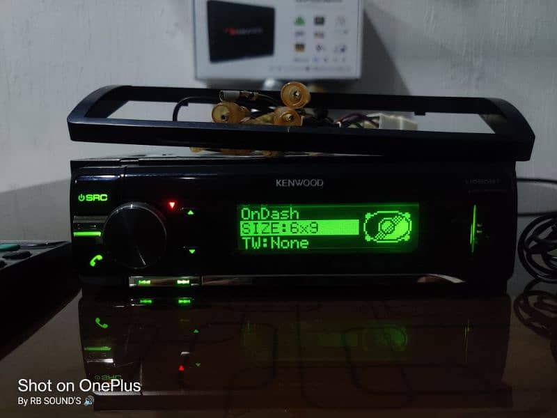 Original Kenwood U585BT Pro Setup Single Din High End Player 6