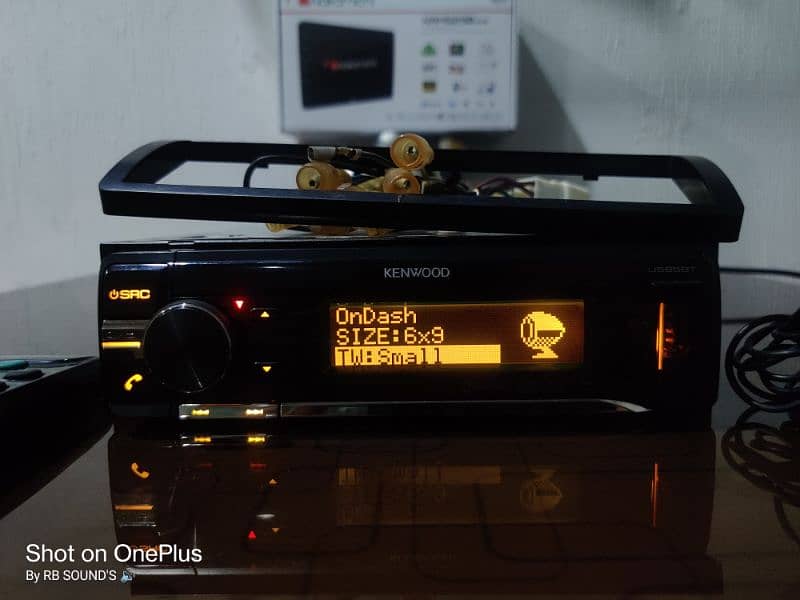 Original Kenwood U585BT Pro Setup Single Din High End Player 7