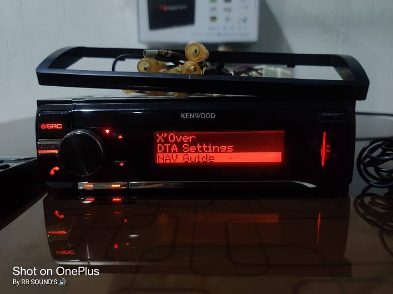 Original Kenwood U585BT Pro Setup Single Din High End Player 8