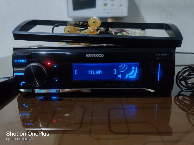 Original Kenwood U585BT Pro Setup Single Din High End Player 9