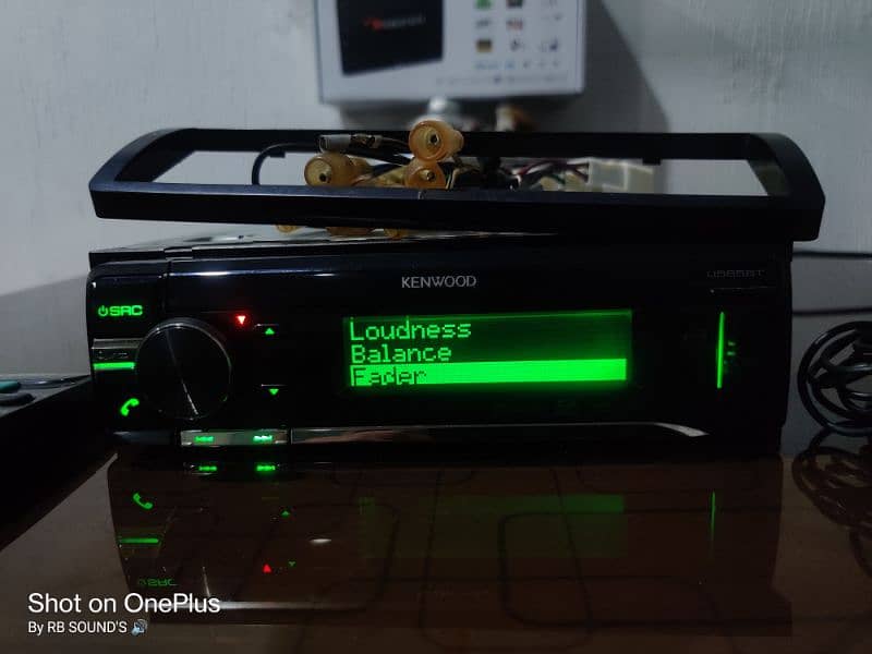 Original Kenwood U585BT Pro Setup Single Din High End Player 10