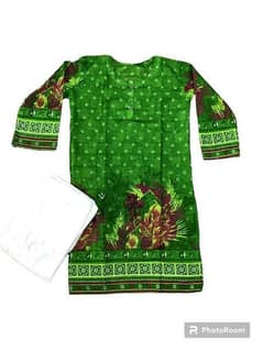 2 pc lawn women stiched printed suit