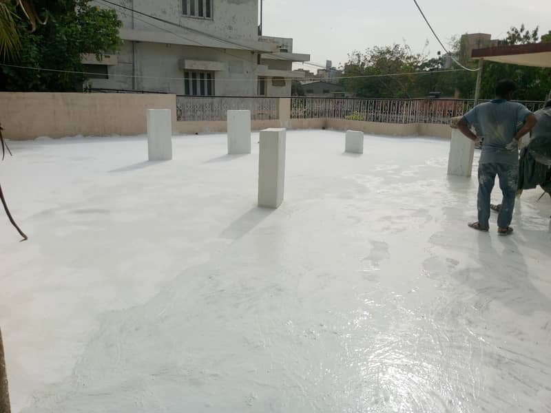 waterproofing leakage seepage roof washroom tank repair services 8