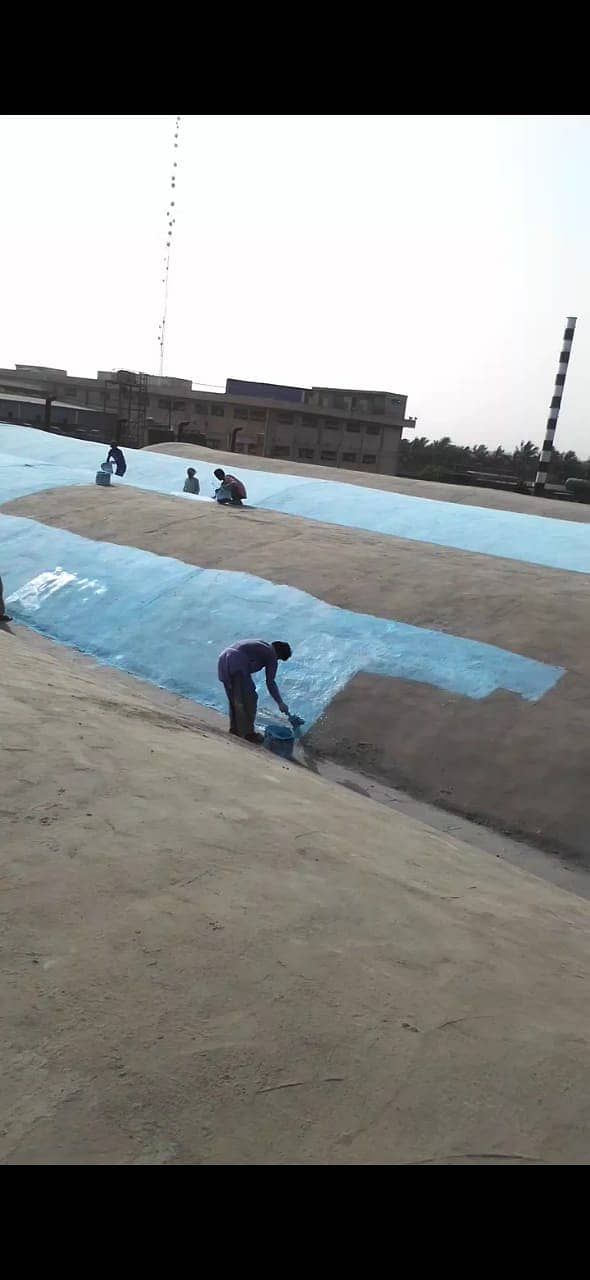 waterproofing leakage seepage roof washroom tank repair services 9