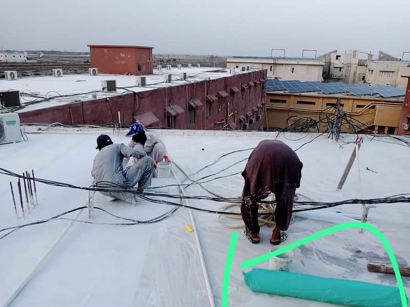 waterproofing leakage seepage roof washroom tank repair services 16