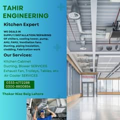 Ducting - Commercial Kitchen Hood in Lahore, Hvac ducting