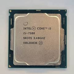 intel i5 7500 ( 7th gen processor)