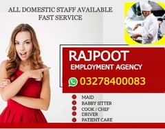 Cook Maids | House Maids | Nanny | Chef | Baby Sitter Maid Available