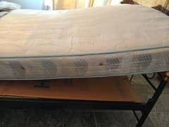 spring mattress for sale less used condition 10by ten