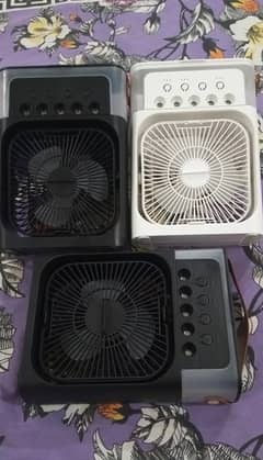 Humidifier Cooling Fan, Personal USB Air Cooler Fan, Mini Air Freshene
