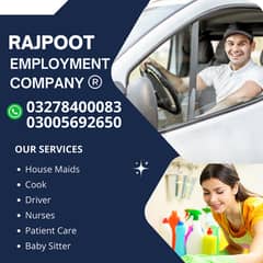 We Provide Cook, Driver, Helper, Couples, Maids, Home maids staff