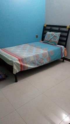 Iron Bed with matteres in Cheap Rates